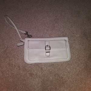 Coach Leather Wristlet